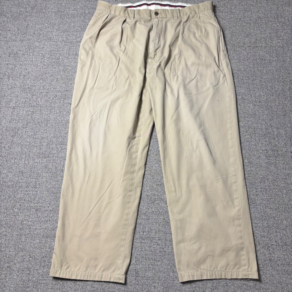 Polo Ralph Lauren Pants Mens 36x29 Fairway Pant Tan Pleated Polo Golf Chino
